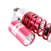 RFY 280mm & 295mm red Motorcycle Air Shock Absorbers - for Scooters, ATVs, and Dirt Bike