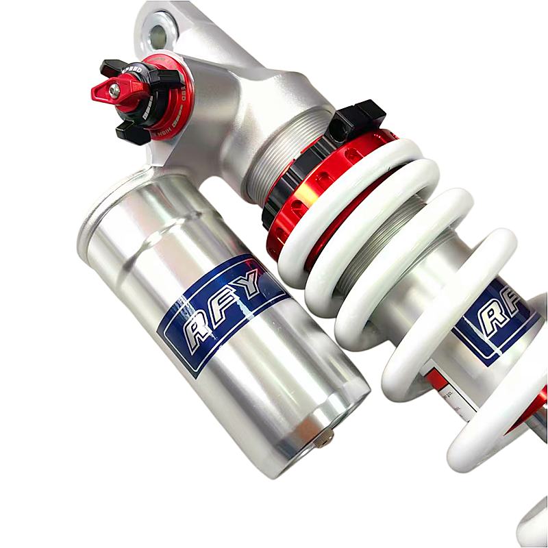 Aluminum components used in modern shock absorber manufacturing.