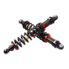 10MM 400MM Motorcycle Adjustable Shock Absorber For ATV UTV Four-wheeled All-terrain Vehicle QUAD Black Red