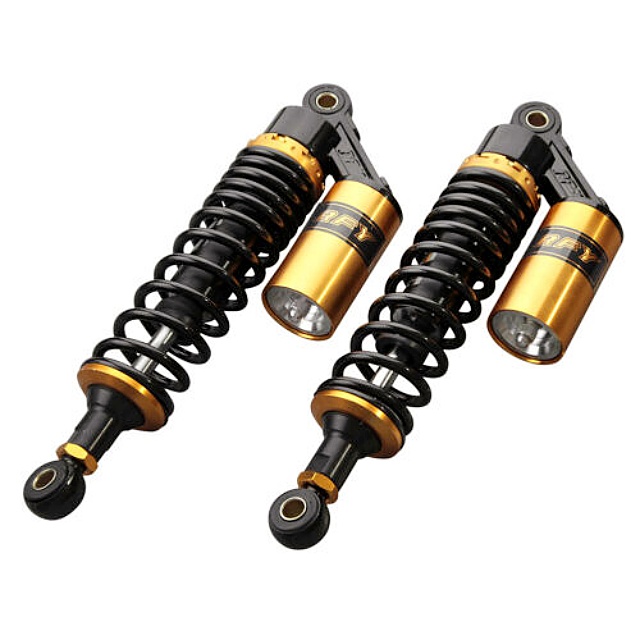 RFY Motorcycle Air Shock Absorber Rear Suspension General Motors for Kawasaki Honda Yamaha Suzuki